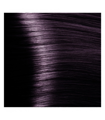 Крем-краска для волос Kapous STUDIO 4.20 фиолетово-коричневый с экстрактом женьшеня и рисовыми протеинами, 100 мл