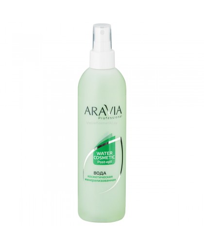 "ARAVIA Professional" Вода косметическая минерализованная с мятой и витаминами, 300 мл.