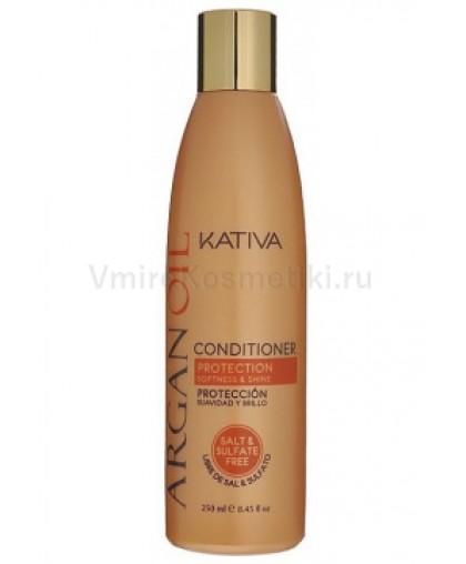 ARGANA Увлажняющий безсульфатный кондиционер для волос с маслом Арганы 250мл Kativa