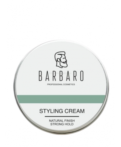 Крем для укладки волос Barbaro естественный блеск/сильная фиксация, 100 гр.