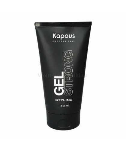 Гель для волос сильной фиксации Kapous «Gel Strong» серии «Styling» 150 мл