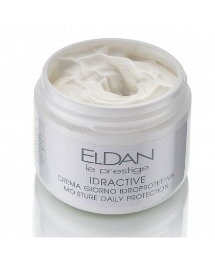 Увлажняющий крем ELDAN Cosmetics с рисовыми протеинами  Idractive moisture daily protection cream 250мл