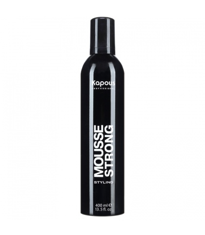 Kapous Professional Styling Mousse Strong Мусс для укладки волос сильной фиксации, 400 мл