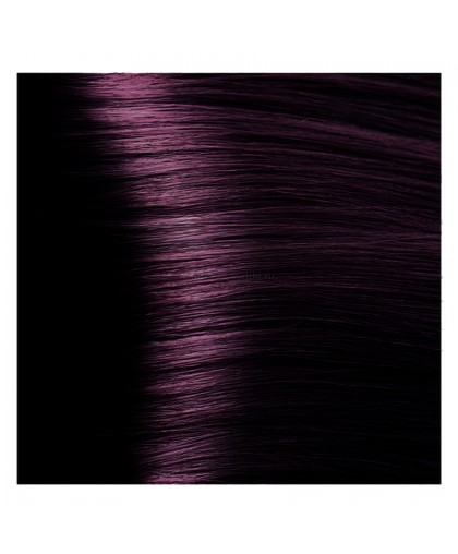 Крем-краска для волос Kapous Hyaluronic HY 4.2 Коричневый фиолетовый, 100 мл