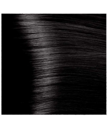 Крем-краска для волос Kapous Fragrance free с кератином «Non Ammonia» NA 4.18 Коричневый лакричный, 100 мл