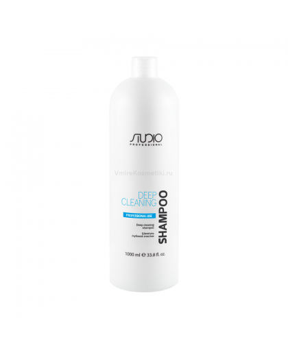 Kapous Professional Studio Deep Cleaning Шампунь глубокой очистки для всех типов волос, 1000 мл