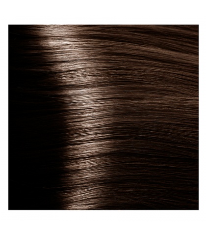 Крем-краска для волос Kapous STUDIO 5.03 теплый светло-коричневый с экстрактом женьшеня и рисовыми протеинами, 100 мл