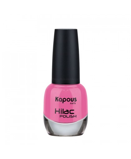 Лак для ногтей "Разговоры до утра " Hilac Kapous, Цвет: насыщенный розовый