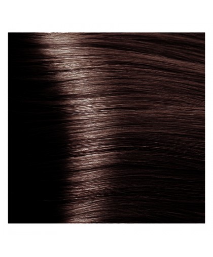 Крем-краска для волос Kapous Fragrance free с кератином «Non Ammonia» NA 4.4 медно-коричневый, 100 мл