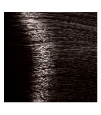 Крем-краска для волос Kapous Fragrance free с кератином «Non Ammonia» Magic Keratin NA 3.0 темно-коричневый, 100 мл