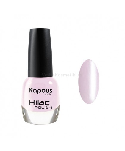Лак для ногтей Kapous Hilac "Впереди весна". Цвет: бледно-розовый