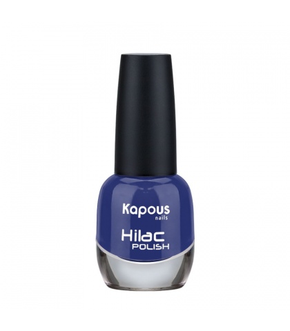Лак для ногтей "Поющая для дельфинов" Hilac Kapous Цвет: ярко-синий