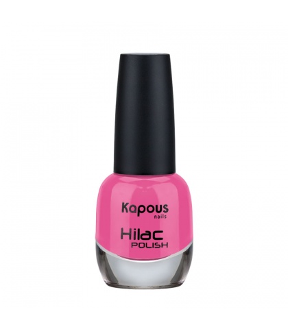 Лак для ногтей  Женская логика  Hilac Kapous Цвет: насыщенный розовый