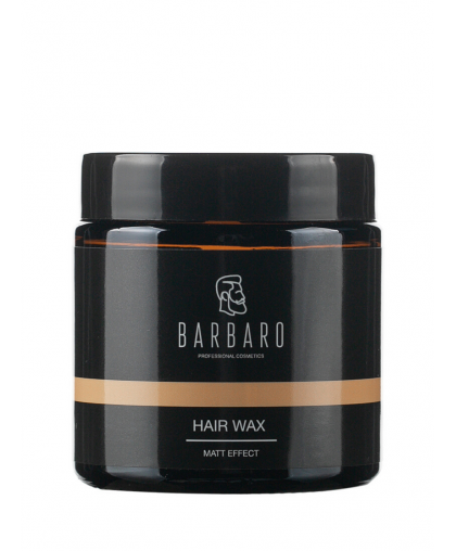 Матовый воск для укладки волос BARBARO, 1000 гр.