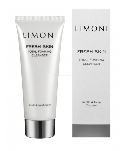 Limoni пенка для глубокого очищения кожи Fresh Skin Total Foaming Cleanser, 100 мл
