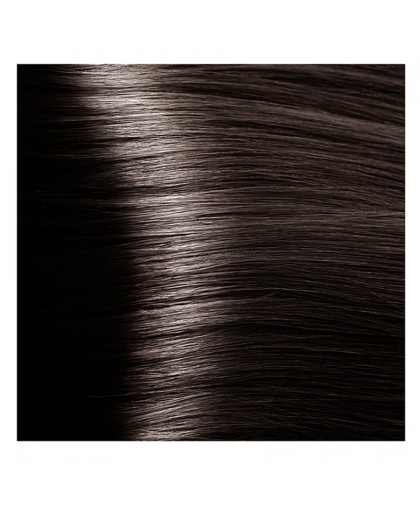 Крем-краска для волос Kapous STUDIO 5.12 светло-коричневый пепельно-перламутровый с экстрактом женьшеня и рисовыми протеинами, 100 мл