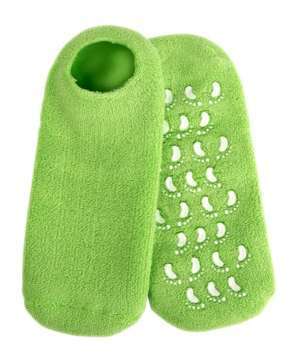 Гелевые носочки Beauty Style увлажняющие с экстрактом зеленого чая, 1 пара