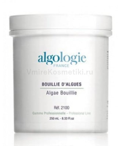 Маска для лица на основе "живых" измельченных водорослей 250мл Algologie