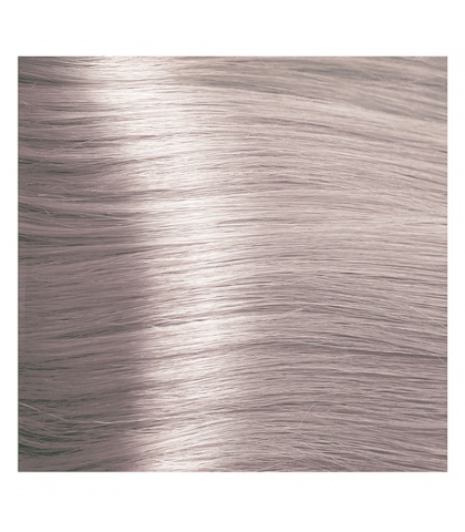 Крем-краска для волос Kapous Hyaluronic HY 10.02 Платиновый блондин прозрачный фиолетовый, 100 мл
