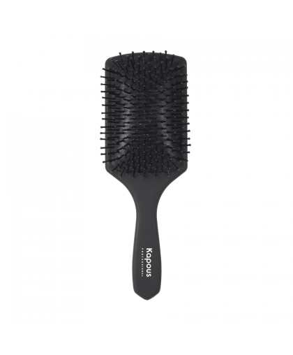Kapous Professional Широкая щетка для волос «Лопата» с покрытием «Soft Touch»