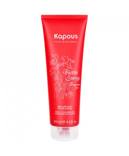Маска для волос Kapous Professional «Biotin Energy» с биотином для укрепления и стимуляции роста волос, 250 мл    