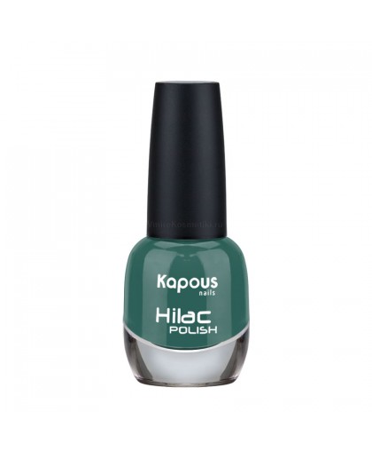 Лак для ногтей "Малахитовая шкатулка" Hilac Kapous Цвет: сине-зеленый