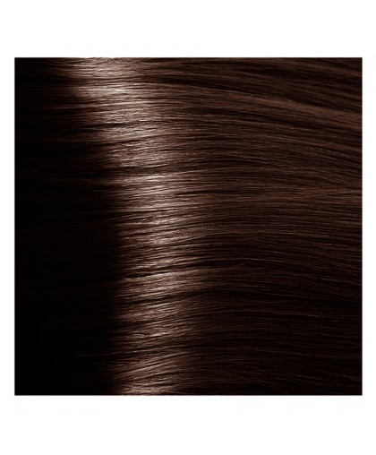 Крем-краска для волос Kapous STUDIO 4.85 коричневый махагон с экстрактом женьшеня и рисовыми протеинами, 100 мл