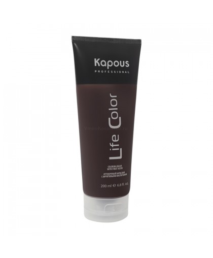   Kapous Professional Оттеночный бальзам для волос «Life Color», песочный, 200 мл