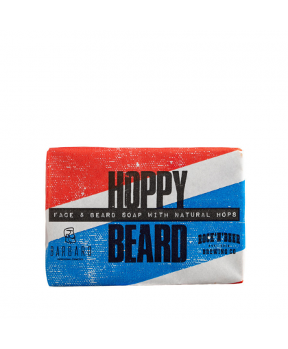 Мыло для лица и бороды Barbaro Hoppy Beard, 90г