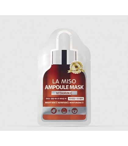 La Miso Ампульная маска-салфетка с витамином C, 25 гр