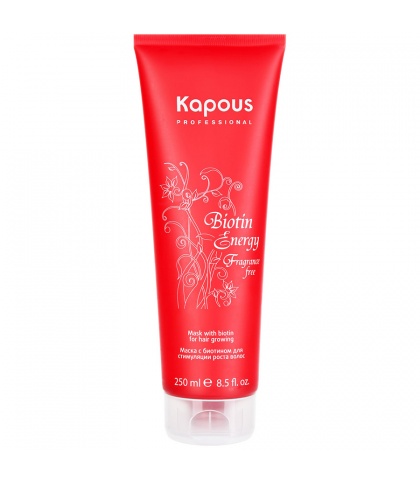 Маска для волос Kapous Professional «Biotin Energy» с биотином для укрепления и стимуляции роста волос, 250 мл    