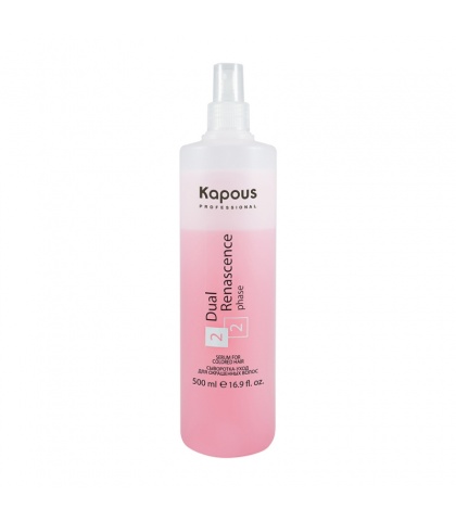 Сыворотка-уход для окрашенных волос Kapous Professional «Dual Renascence 2 phase», 500мл