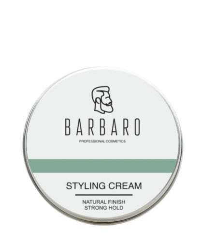 Крем для укладки волос Barbaro естественный блеск/сильная фиксация, 60 гр.
