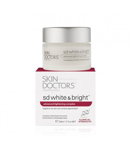 Skin Doctors SD White & Bright Отбеливающий крем для лица, 50 мл