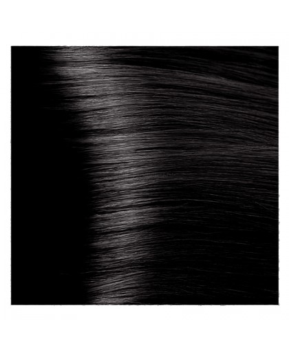 Крем-краска для волос Kapous Hyaluronic HY 4.18 Коричневый лакричный, 100 мл