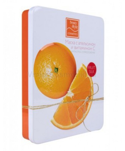 Beauty Style  Fruit Silk  Маска с апельсином и витамином С "Антистресс и омоложение", 30мл х 7шт