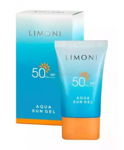 Крем-гель солнцезащитный SPF 50+ Limoni Aqua Sun Gel 50 мл