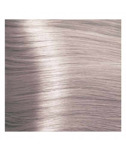Крем-краска для волос Kapous Hyaluronic HY 10.02 Платиновый блондин прозрачный фиолетовый, 100 мл