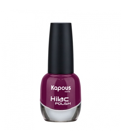 Лак для ногтей "Город красоты" Hilac Kapous Цвет: темно-вишневый