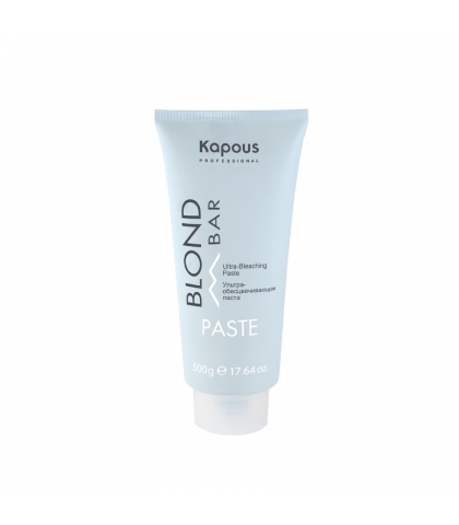 Kapous Professional Blond Bar Ultra-Bleaching Paste Ультра-обесцвечивающая паста для волос, 500 гр