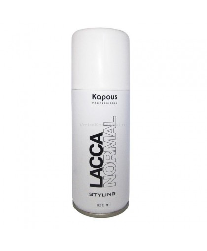 Лак аэрозольный для волос нормальной фиксации  «Lacca Normal» 100 мл, Kapous