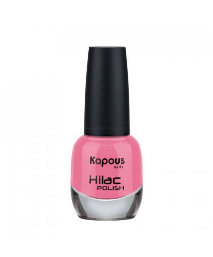 Лак для ногтей "Пальчики оближешь " Hilac Kapous Цвет: насыщенный розовый