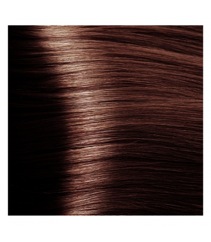 Крем-краска для волос Kapous Hyaluronic HY 5.4 Светлый коричневый медный, 100 мл