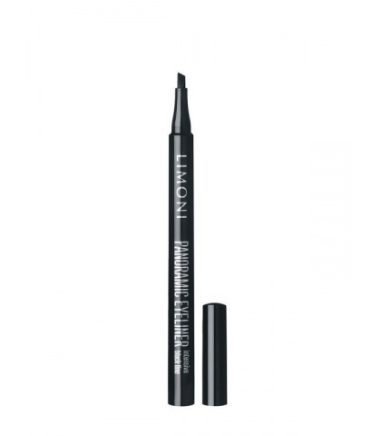 Подводка-фломастер стойкая Limoni Panoramic Eyeliner 01 чёрная 