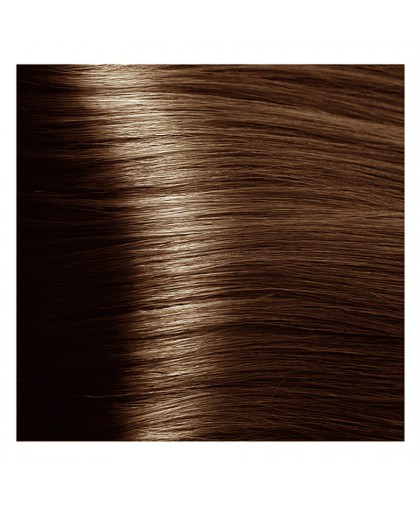 Крем-краска для волос Kapous STUDIO Professional 6.85 темный коричнево-махагоновый блонд с экстрактом женьшеня и рисовыми протеинами, 100 мл