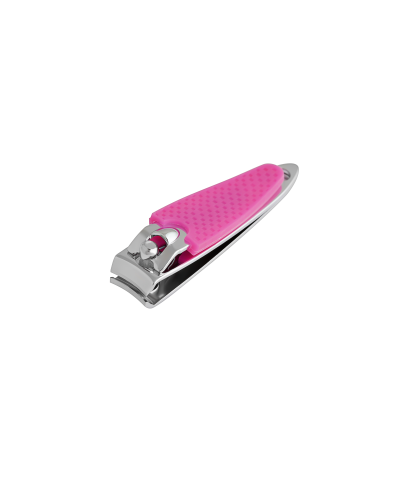 Книпсер Silver Star для ногтей маникюрный АТ 297 PINK розовый силикон 