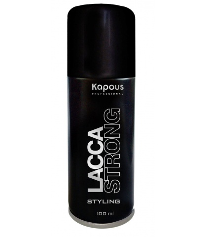 Лак аэрозольный для волос сильной фиксации Kapous «Lacca Strong», 100 мл