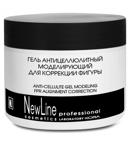 Гель антицеллюлитный New Line Professional моделирующий для коррекции фигуры 300 мл