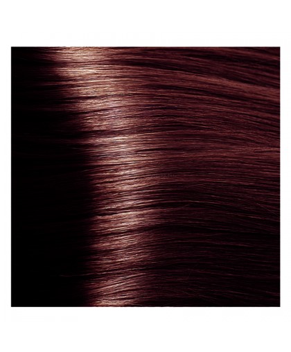 Крем-краска для волос Kapous Hyaluronic HY 4.5 Коричневый махагоновый, 100 мл