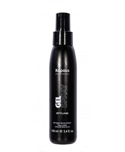 Гель-спрей  для волос Kapous Professional Gel Spray сильной фиксации, 100 мл